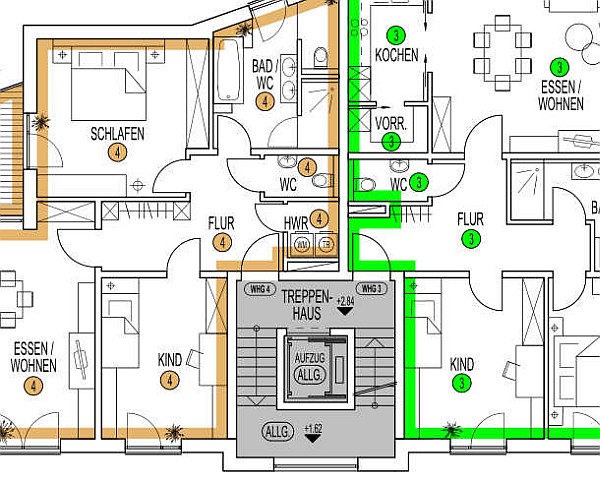 Antrag auf Wohnungsteilung